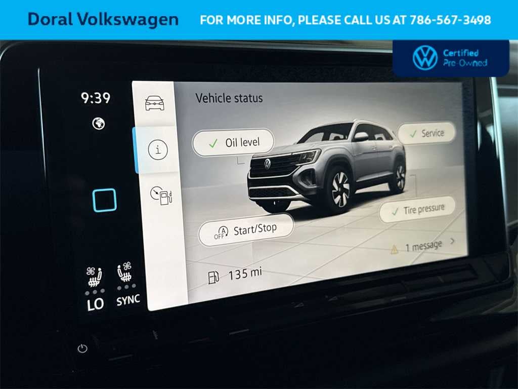 2025 Volkswagen Atlas Cross Sport 2.0T SE w/Technology