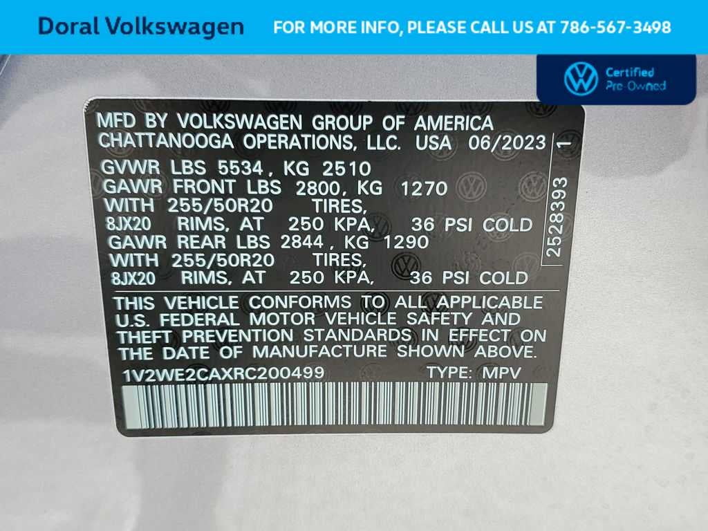 2024 Volkswagen Atlas Cross Sport 2.0T SE w/Technology