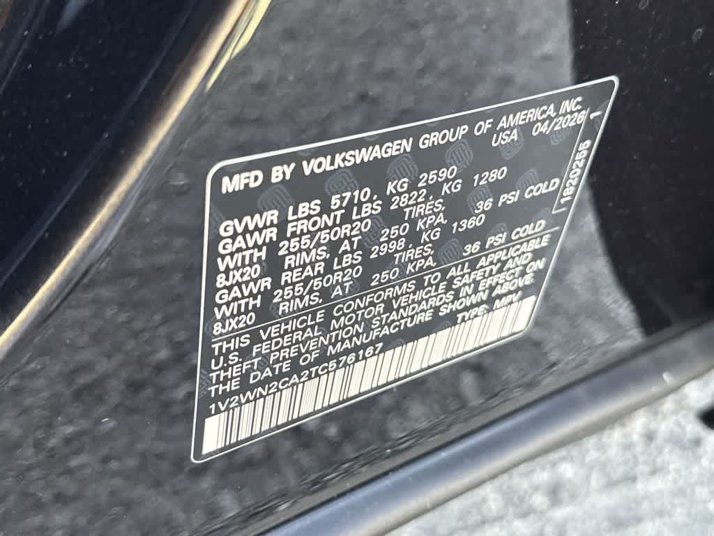 2026 Volkswagen Atlas 2.0T SE w/Technology