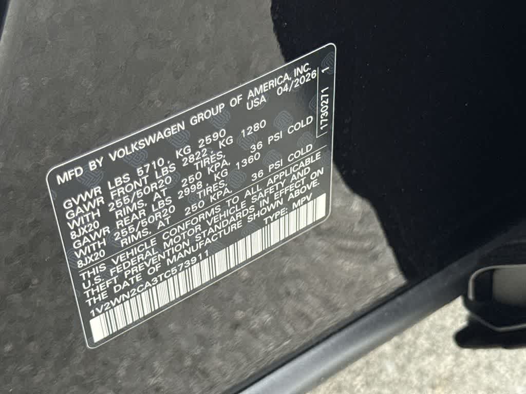 2026 Volkswagen Atlas 2.0T SE w/Technology
