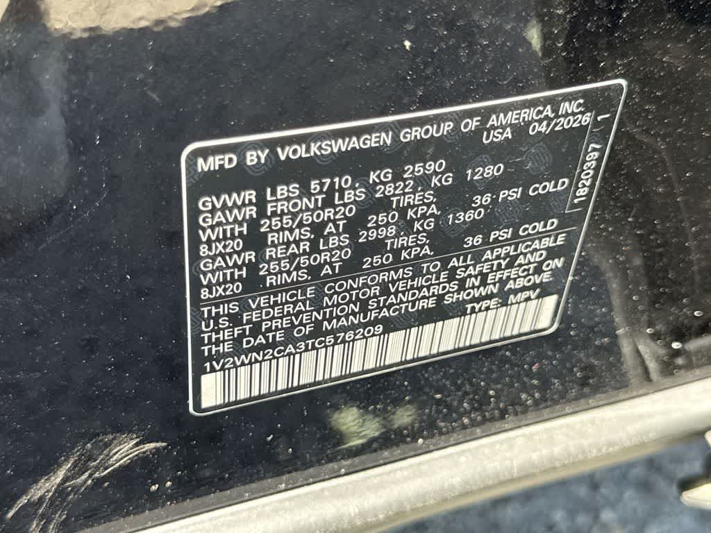 2026 Volkswagen Atlas 2.0T SE w/Technology