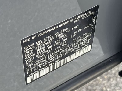 2026 Volkswagen Atlas 2.0T SE w/Technology