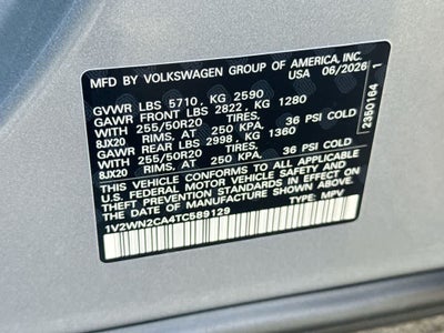 2026 Volkswagen Atlas 2.0T SE w/Technology