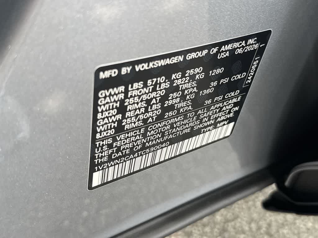 2026 Volkswagen Atlas 2.0T SE w/Technology
