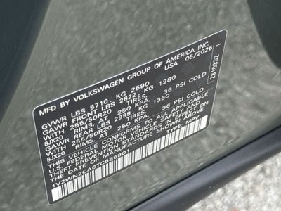2026 Volkswagen Atlas 2.0T SE w/Technology