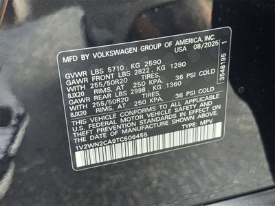 2026 Volkswagen Atlas 2.0T SE w/Technology