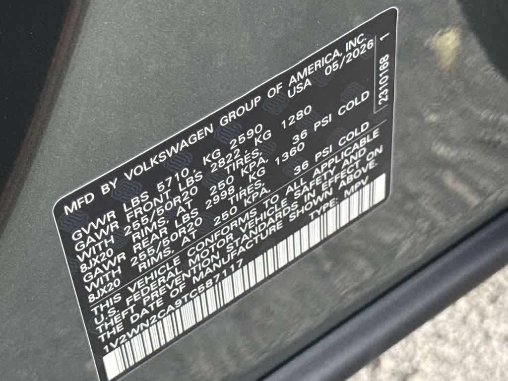 2026 Volkswagen Atlas 2.0T SE w/Technology