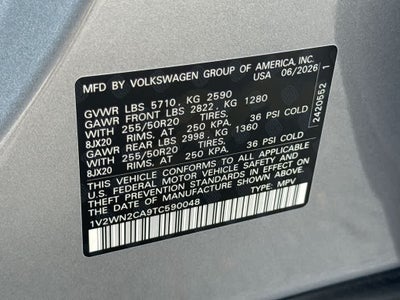 2026 Volkswagen Atlas 2.0T SE w/Technology