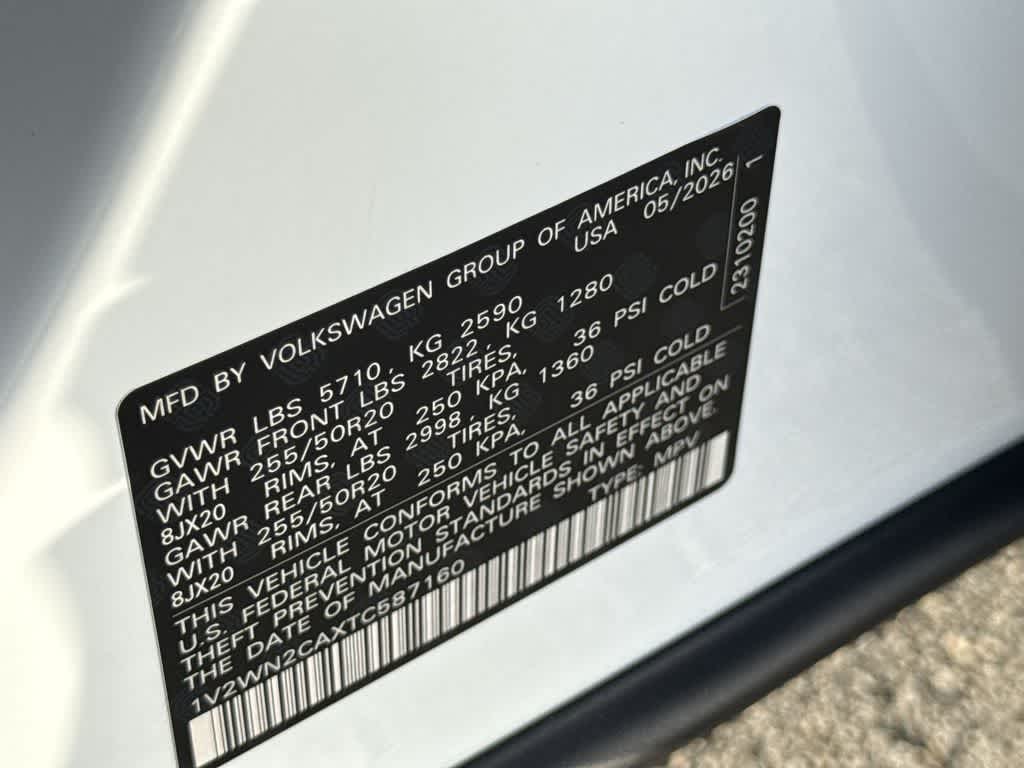 2026 Volkswagen Atlas 2.0T SE w/Technology