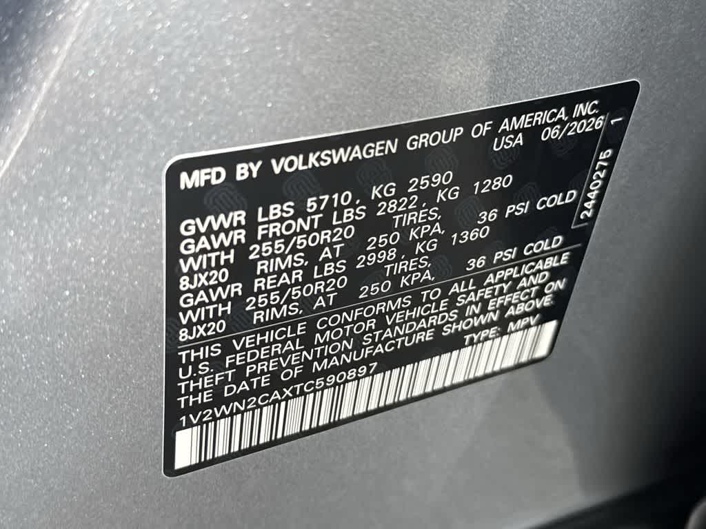2026 Volkswagen Atlas 2.0T SE w/Technology