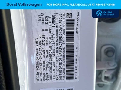 2024 Honda Civic Sport