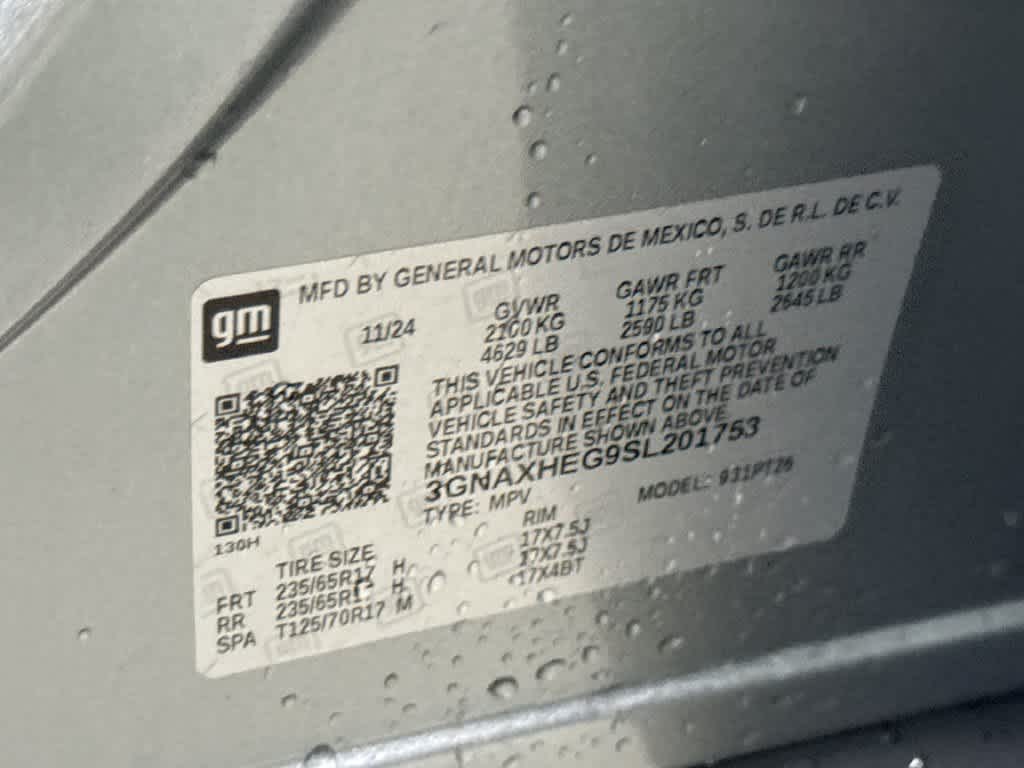 2025 Chevrolet Equinox FWD LT