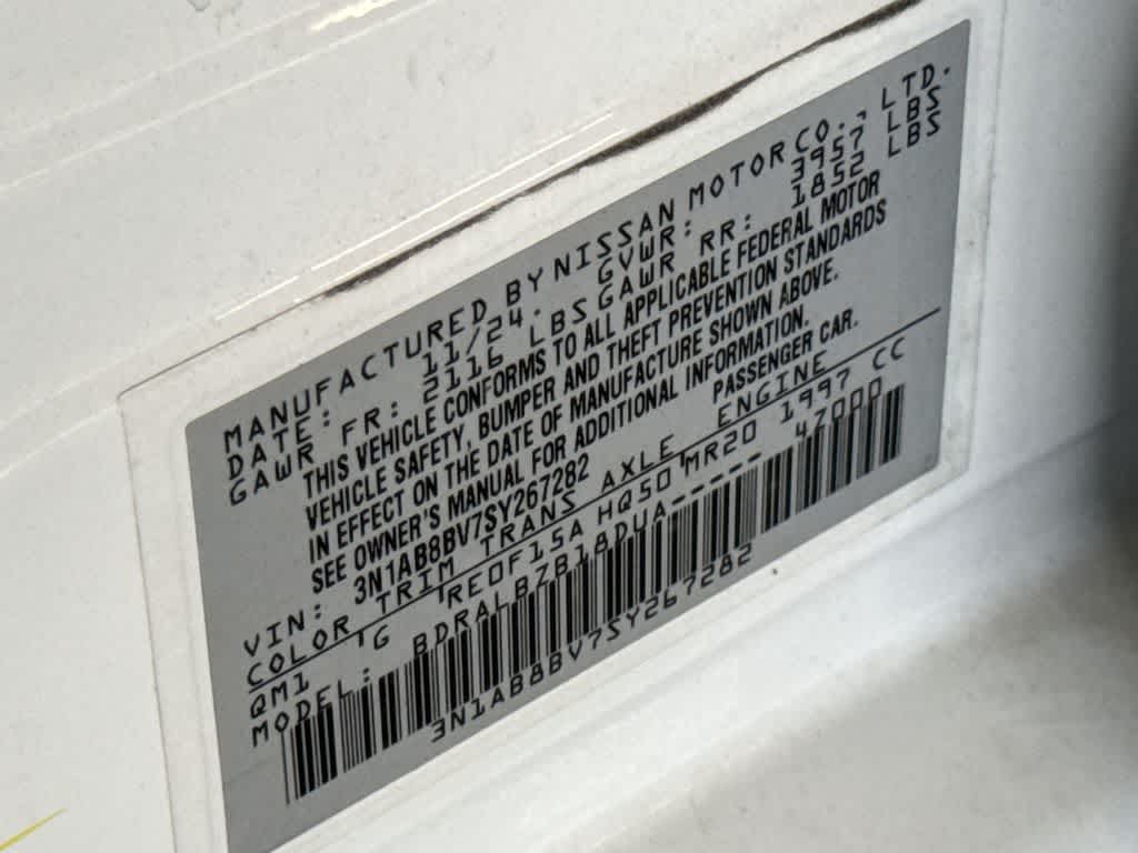2025 Nissan Sentra S