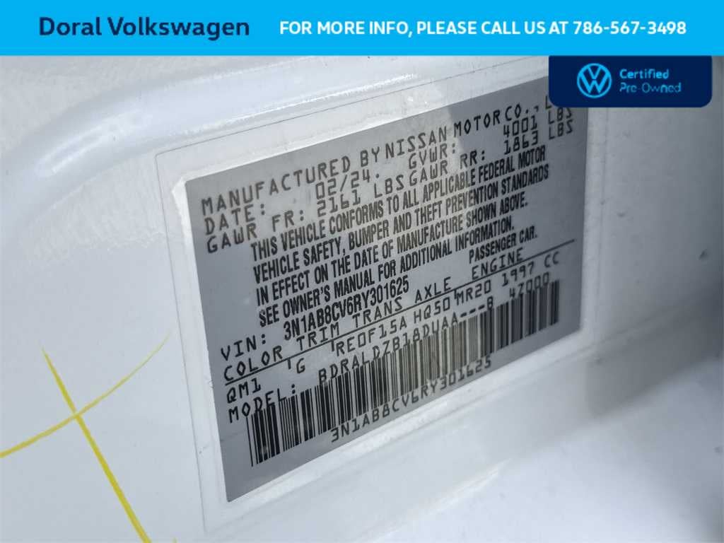 2024 Nissan Sentra SV