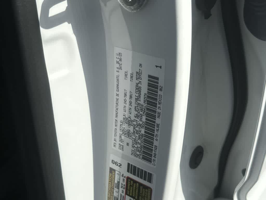 2025 Toyota Tacoma SR