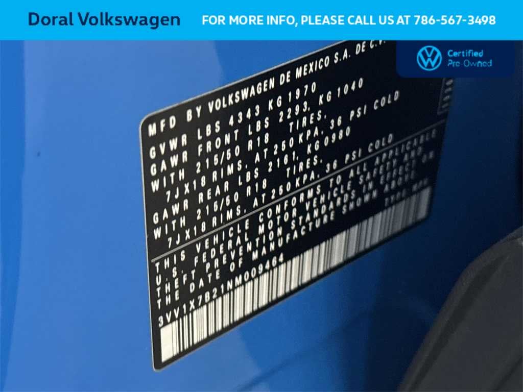 2022 Volkswagen Taos SEL