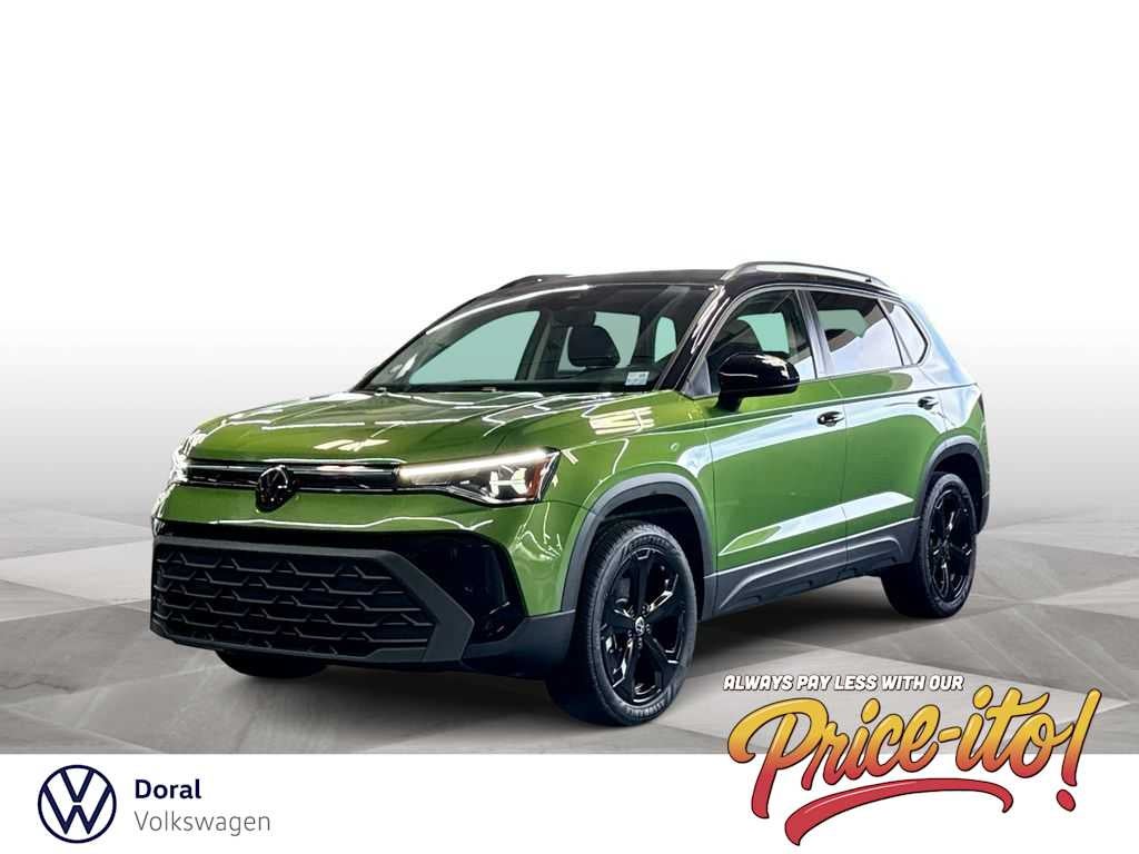 2025 Volkswagen Taos SE Black