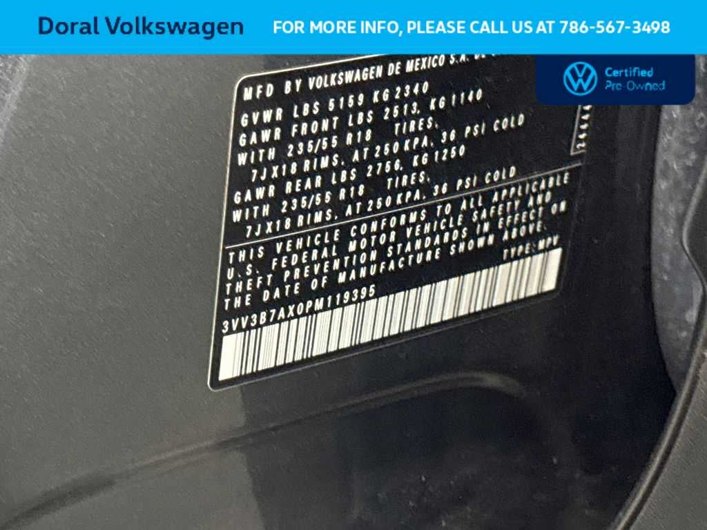 2023 Volkswagen Tiguan SE