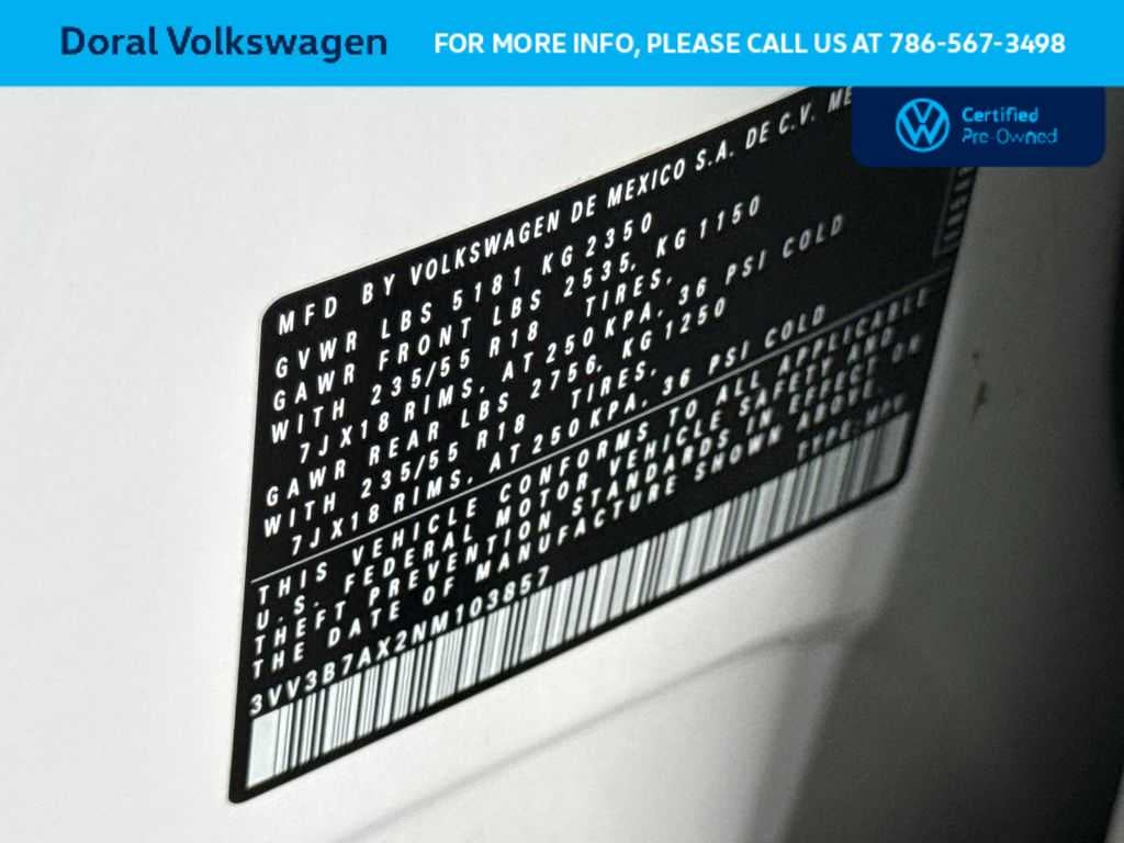 2022 Volkswagen Tiguan SE