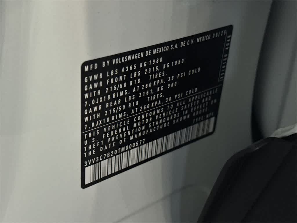 2026 Volkswagen Taos SE Black