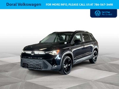 2025 Volkswagen Taos SE Black
