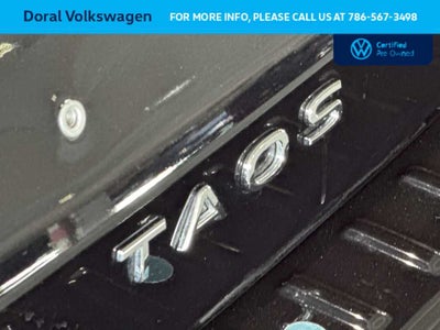 2025 Volkswagen Taos SE Black