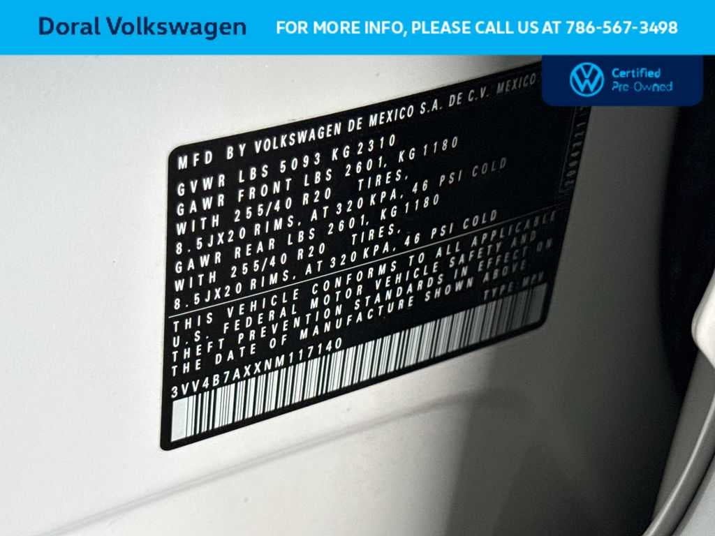 2022 Volkswagen Tiguan SEL R-Line