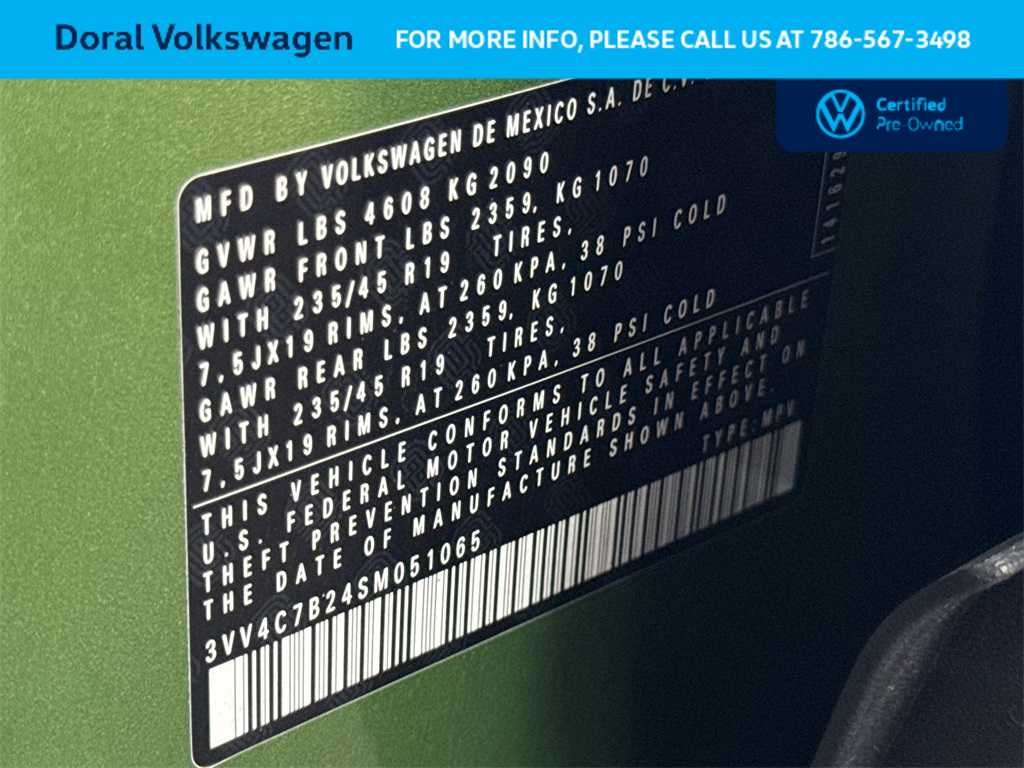 2025 Volkswagen Taos SEL