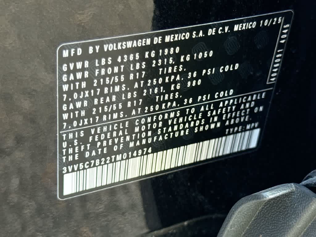 2026 Volkswagen Taos S