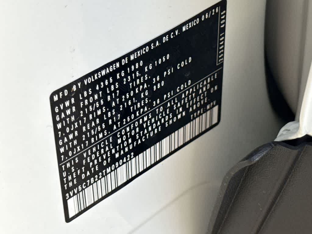 2026 Volkswagen Taos S