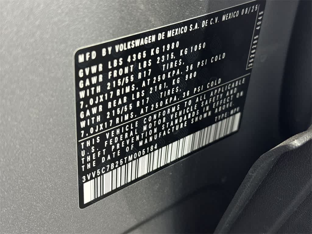 2026 Volkswagen Taos S