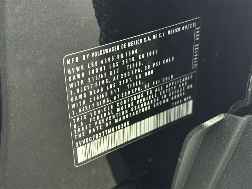 2026 Volkswagen Taos S