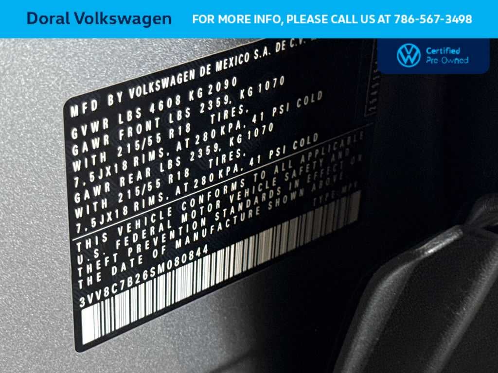 2025 Volkswagen Taos S