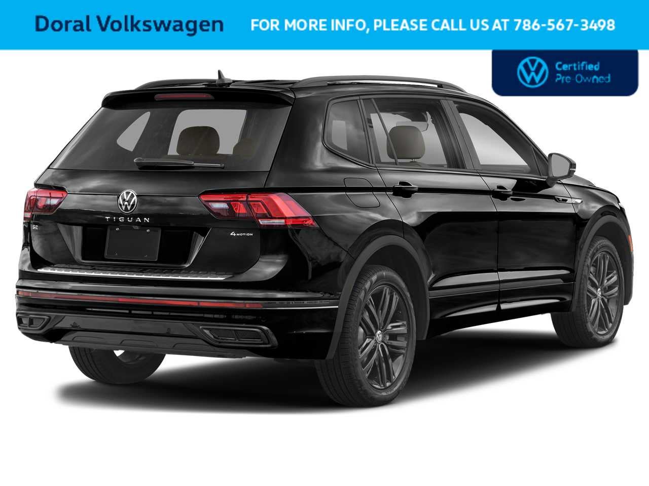2022 Volkswagen Tiguan SE R-Line Black