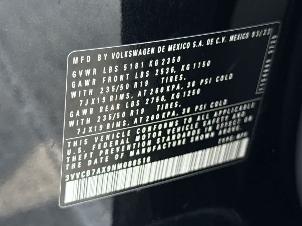 2022 Volkswagen Tiguan SE R-Line Black
