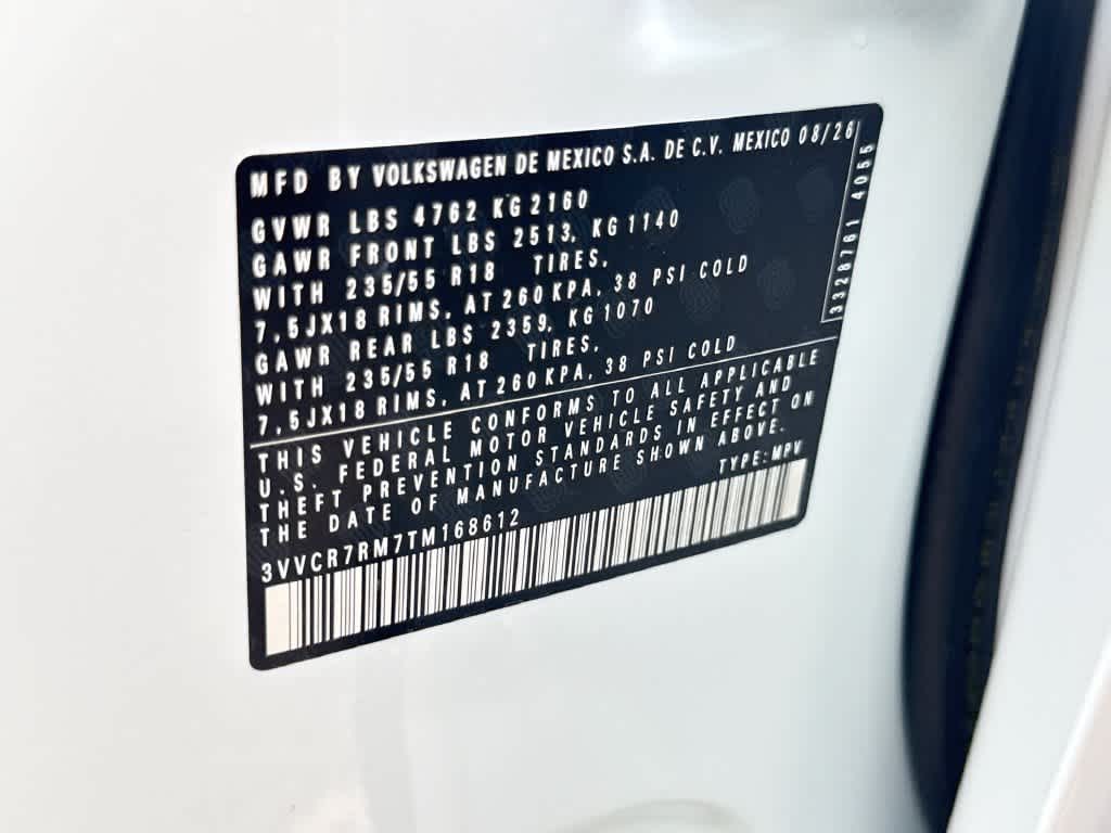 2026 Volkswagen Tiguan S