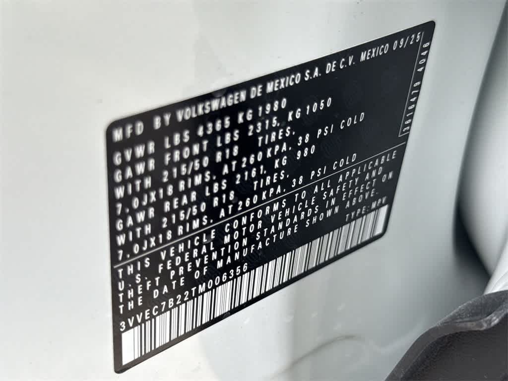 2026 Volkswagen Taos SE