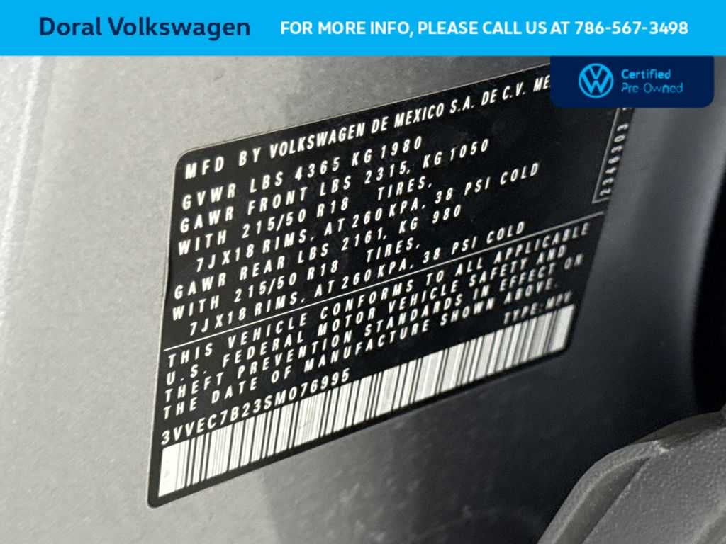 2025 Volkswagen Taos SE