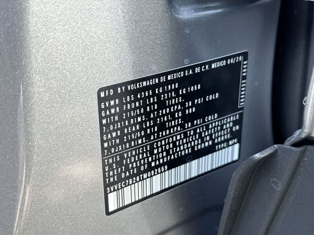 2026 Volkswagen Taos SE