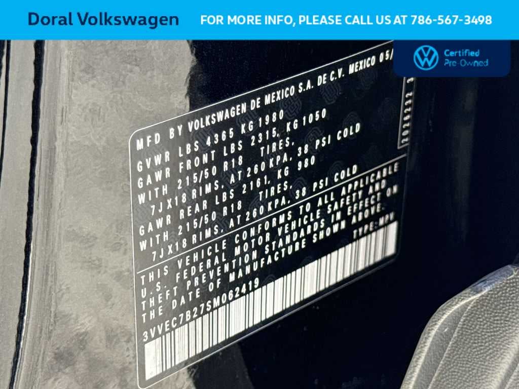 2025 Volkswagen Taos SE