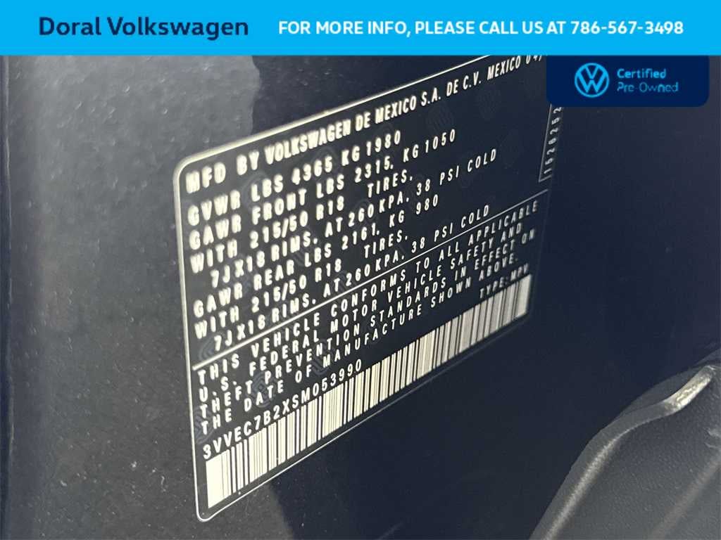 2025 Volkswagen Taos SE