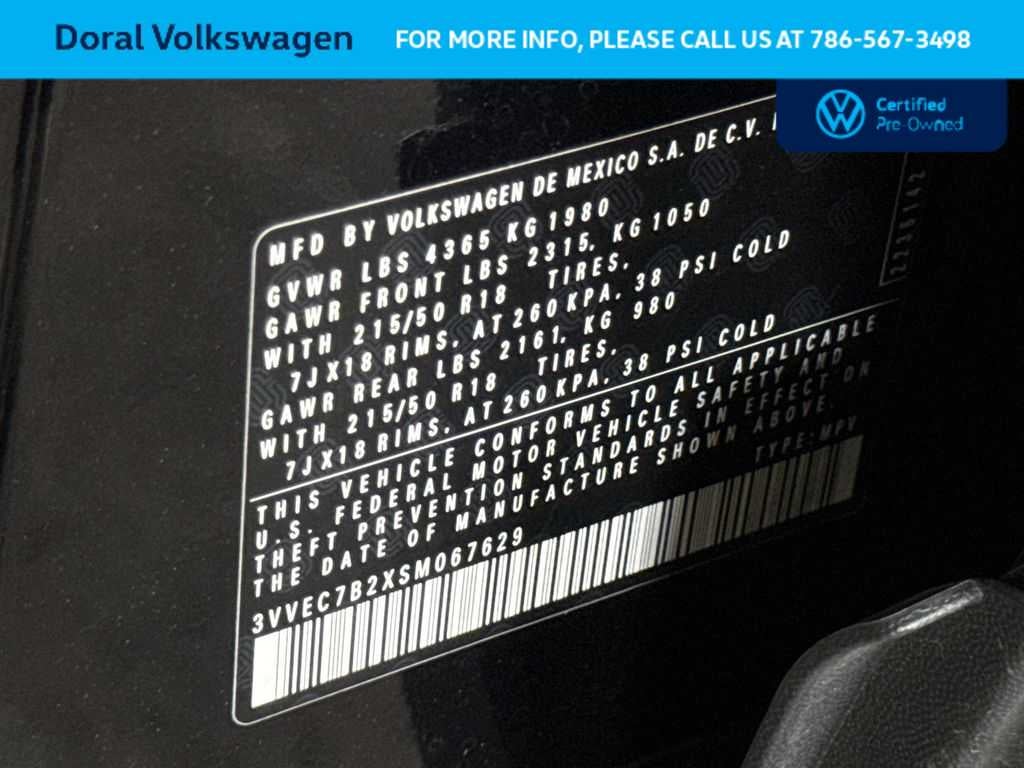 2025 Volkswagen Taos SE