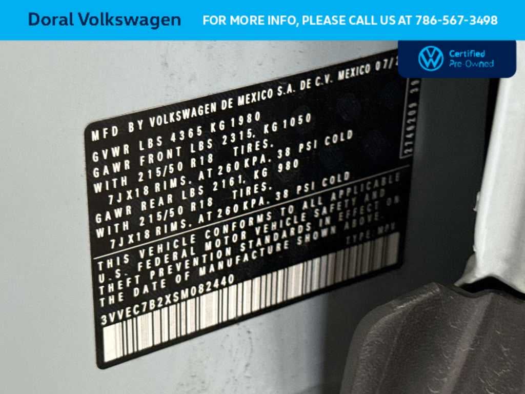 2025 Volkswagen Taos SE