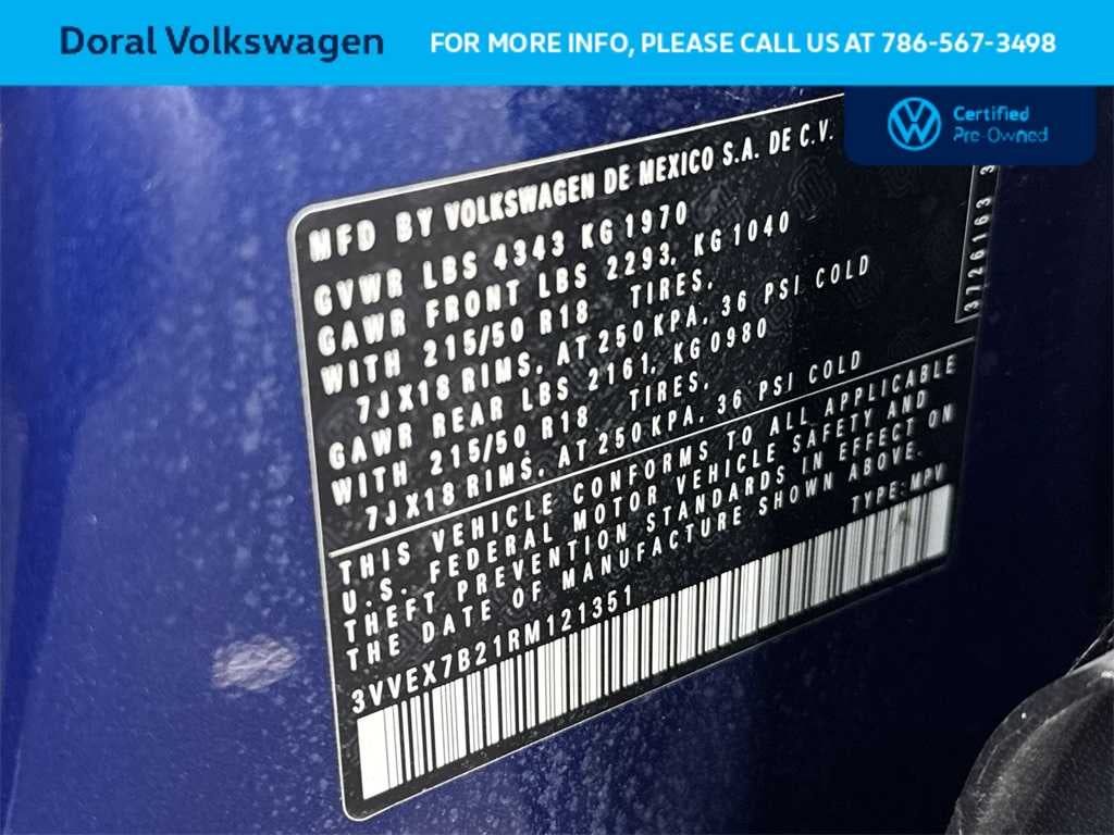 2024 Volkswagen Taos SE