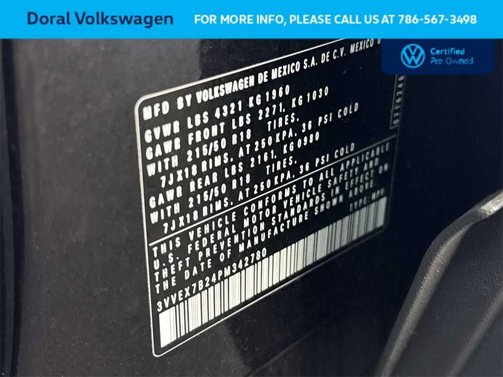 2023 Volkswagen Taos SE