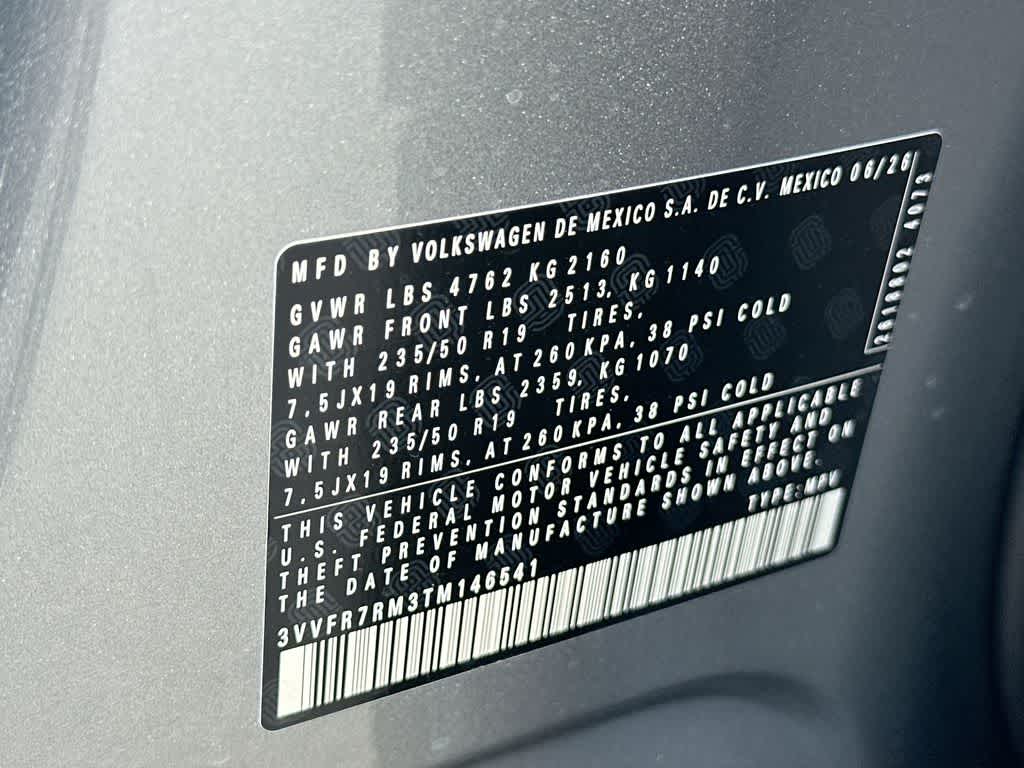 2026 Volkswagen Tiguan SE