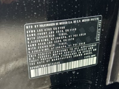 2026 Volkswagen Tiguan SE R-Line Black