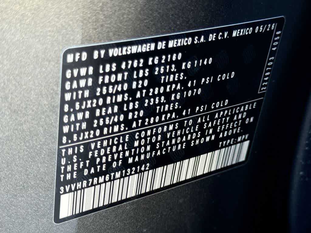 2026 Volkswagen Tiguan SE R-Line Black