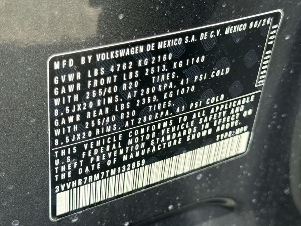 2026 Volkswagen Tiguan SE R-Line Black
