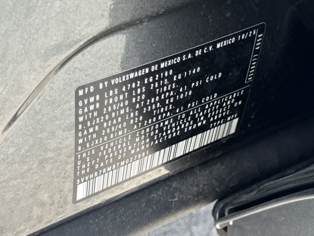 2026 Volkswagen Tiguan SE R-Line Black